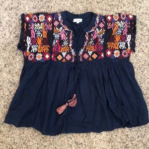 Small boho shirt